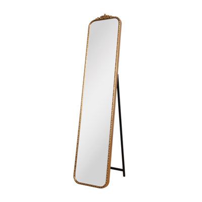 Metal Rectangle Floor Mirror