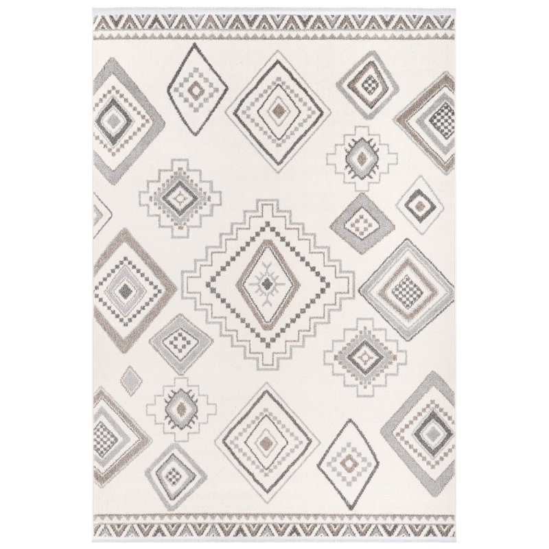 Geometric Area Rug, Rectangle 200 x 290cm