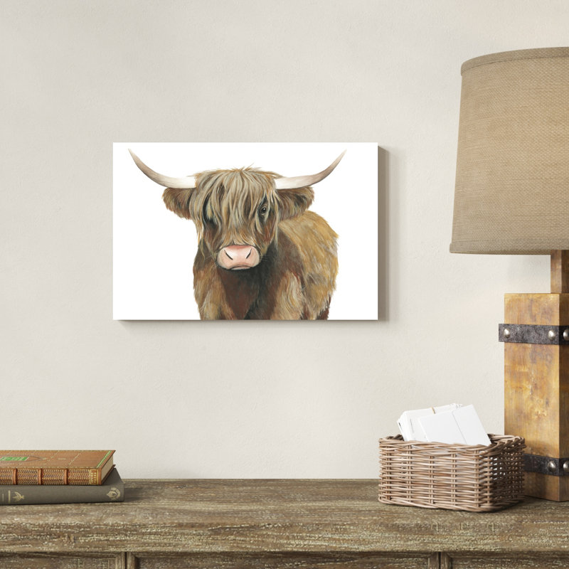 Bétail Highland II, H 12 po x l 18 po x P 1,25 po