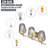 2 Light Bathroom Vanity Light
