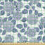 Rushden Flower Petals Leaves Fabric