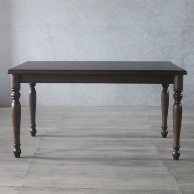 Dark brown Rectangle Solid Wood Dining Tables