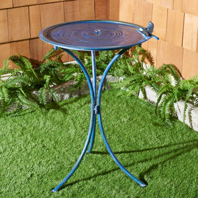 Allison Metal Fountain Birdbath