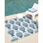 Tapis contemporain bleu marine Daitzman-190839770