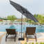 Aaroon 300cm Tilt Market Parasol-57368142