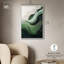 «Green Echoes I», art abstrait vert-386245752-386245735
