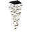 Braxten 33 - Light Dimmable LED Square Chandelier-94314931