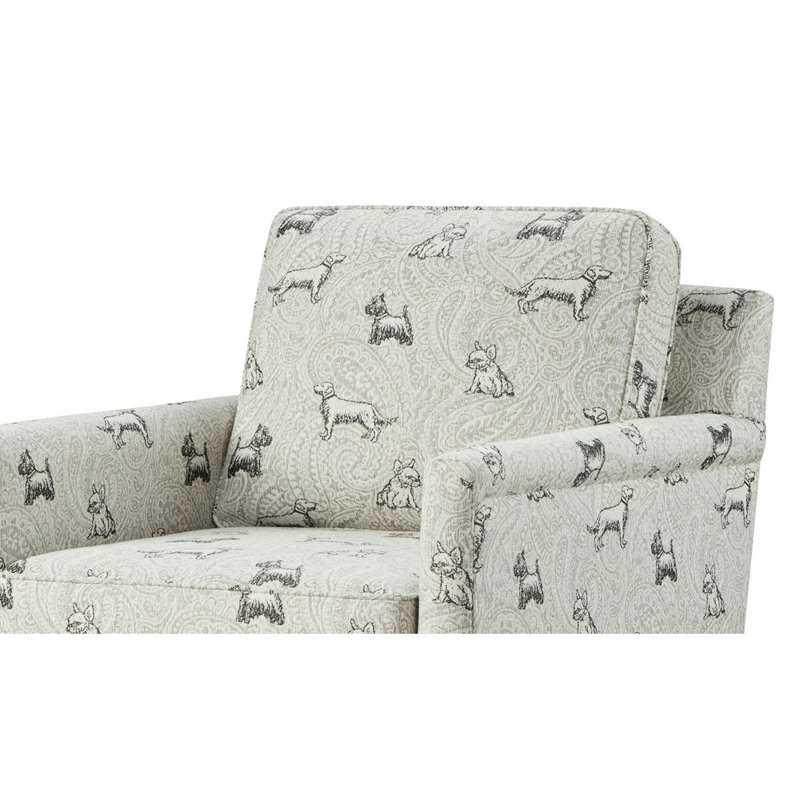 Chaise de style transitionnel pour chien