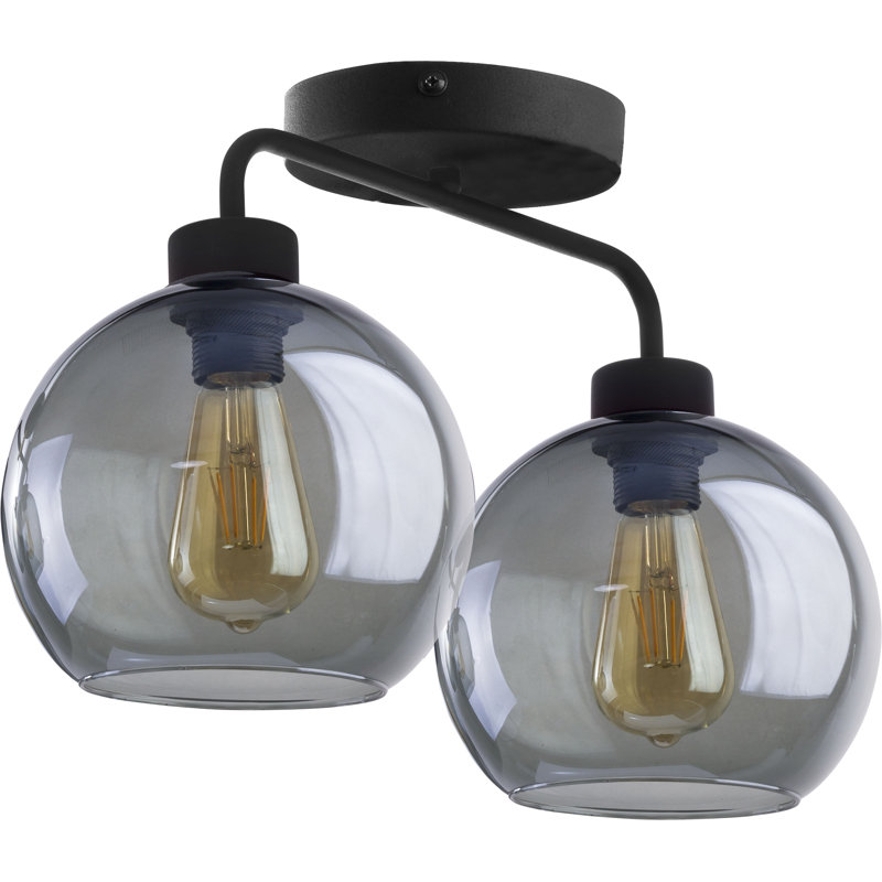 Bigelow Glass Semi Flush Mount