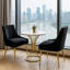 Chaise d'appoint en velours Lashana-1723184953