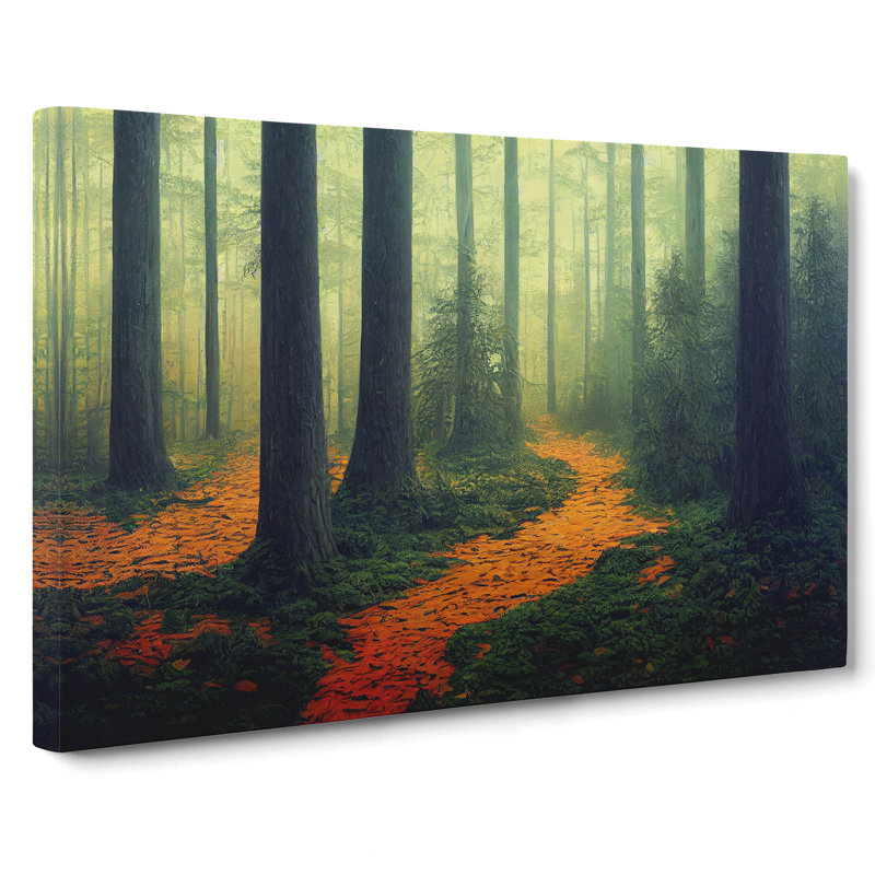 Painted Forest Vol.5 - Wrapped Canvas, 50cm H x 76cm W x 3cm D