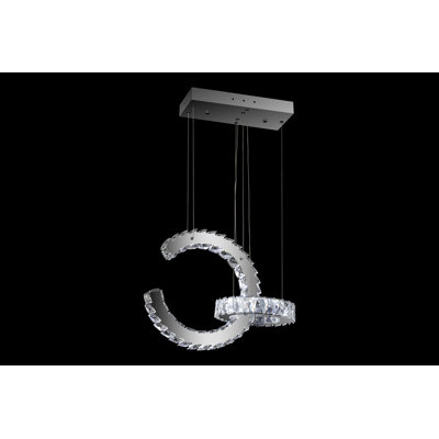 Plummer 1 - Light Crystal LED Chandelier