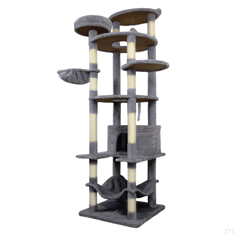 Tour pour arbre à chat In Grey, Gris foncé