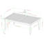 Table basse en bois d'acacia massif
