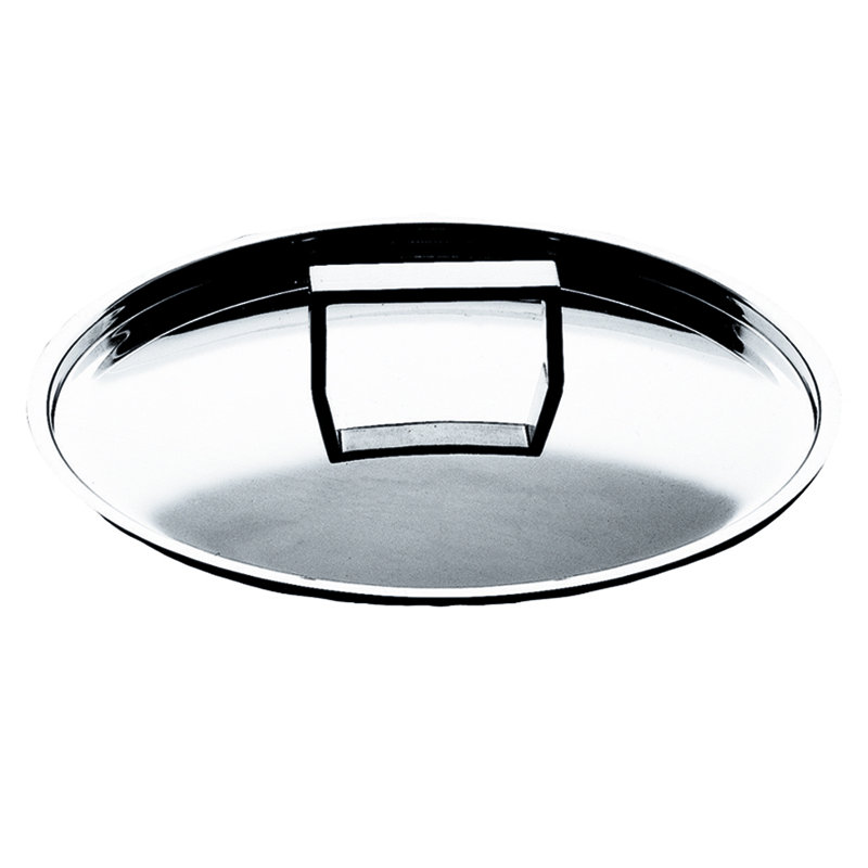 Mepra Stainless Steel Round Dutch Oven, 18cm, 2 L