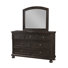 DRESSER AND MIRROR
