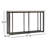 Hathaway 57.13'' Stone Top Console Table