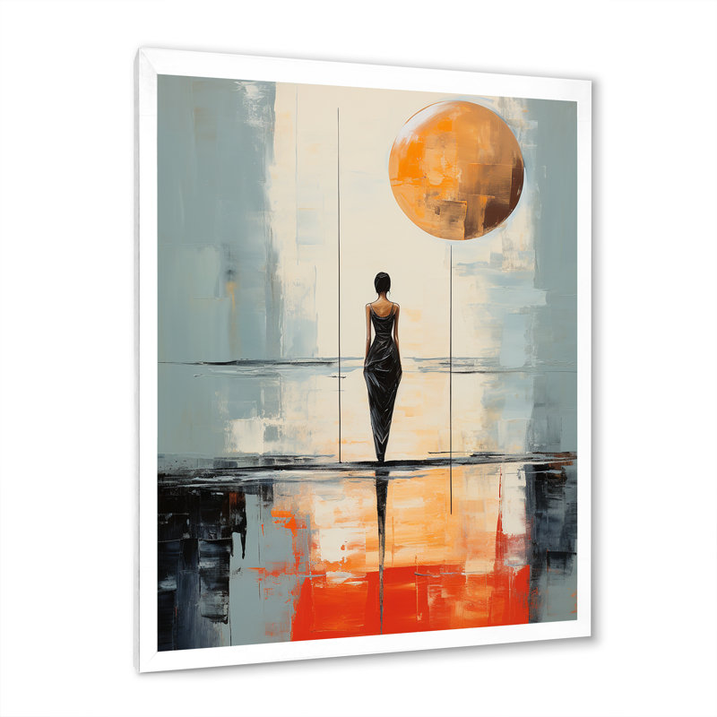 Minimalisme yoga, équilibre intérieur II, Blanc, H 32 po x l 16 po x P 1 po