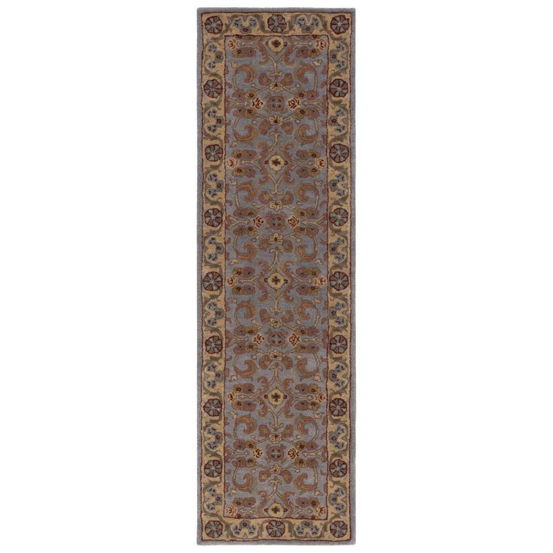 Tosca Hand Tufted Wool Oriental Rug, Runner 2'3" x 12'