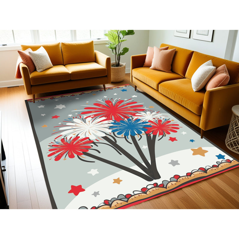 Tapis d'été Holiday The Aisle®, Rectangulaire 2 pi x 3 pi