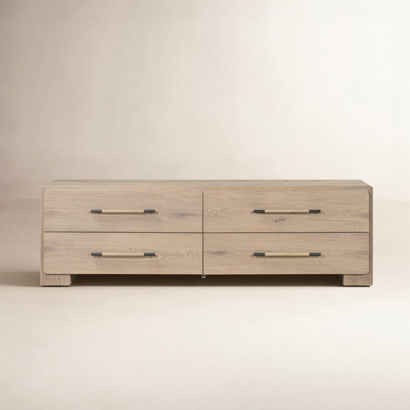 Eden 6 Drawer Dresser-Aged Smoked Oak