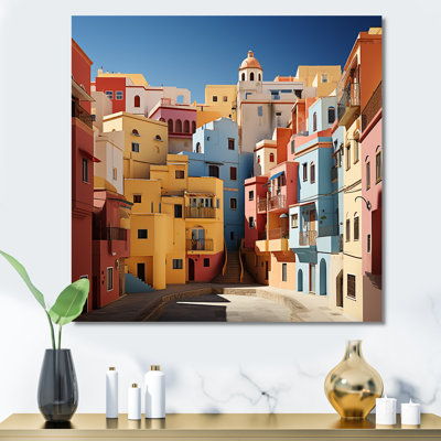 " Islam Medina Pop Art Infused Village "