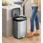 Steel Step On Kitchen Trash Can - 50L-101898747