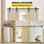 Ensemble de quincaillerie pour porte de grange en acier noir VEVOR-93314777