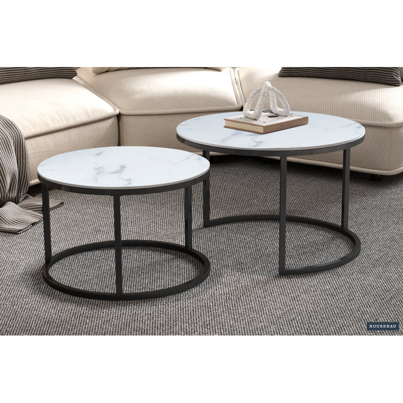 Bettzy Frame Coffee Table, White