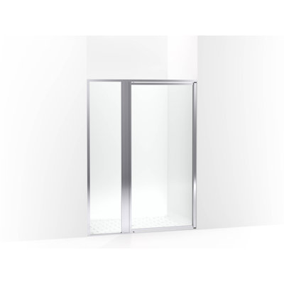 Attend 69" H Pivot Shower Door With 1/8"-Thick Glass