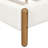 Bed Frame with Boucle Upholstered Thick Headboard-1967016018