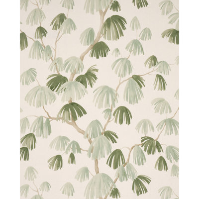 Schumacher x David Kaihoi Weeping Pine Fabric