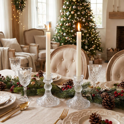 Soda-Lime Glass Candelabra