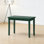 Emerald Green Storage Drawer Rubberwood Desk