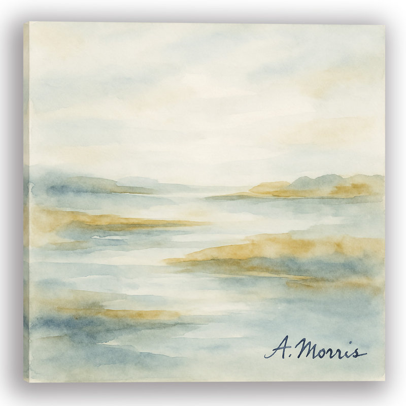 «Tranquil Dusk» par A. Morris - Art mural sur toile tendue