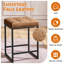 Kloud Counter Backless Industrial Stools with Footrests-234860696-190734017