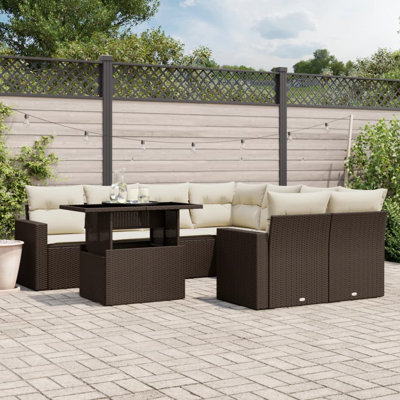 Ensemble de canapé de jardin Vidaxl