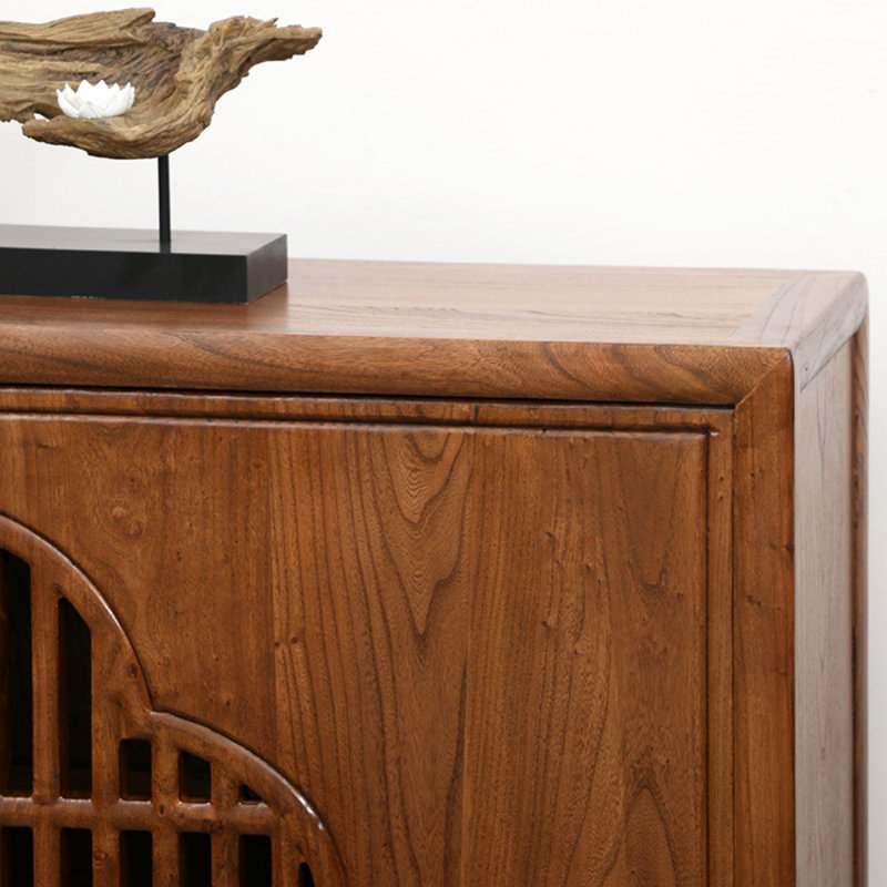 Armoire en bois d'orme antique