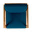 Ensemble de 2 fauteuils club Perla, bleu-696377483