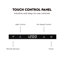 Cosmo 36 In. Haven Collection 500 Cfm Ducted Under Cabinet Range Hood, Touch Controls, Led Lights In Matte Black
