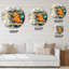 Martin-pêcheur d'Amérique mangeant un petit poisson - horloge murale traditionnelle-60329486