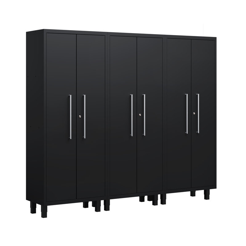 Ensemble d'armoires 3 pièces avec casiers 36 "Core Plus Series