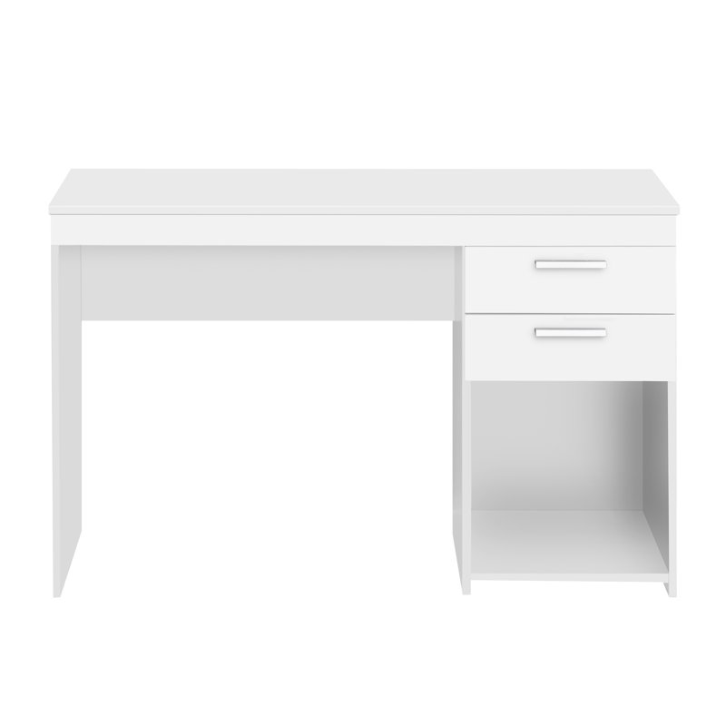 Poste de travail avec rangement Techni Mobile, Blanc