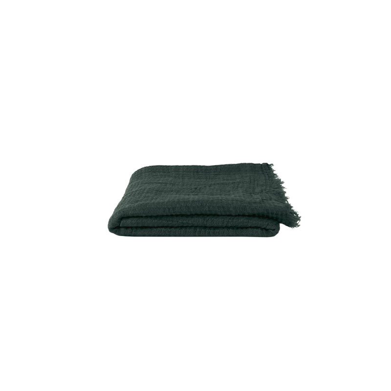 Jeté simple tricoté, Pin, L 70 po x l 50 po