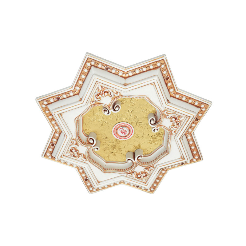 Lustre étoile médaillon de plafond