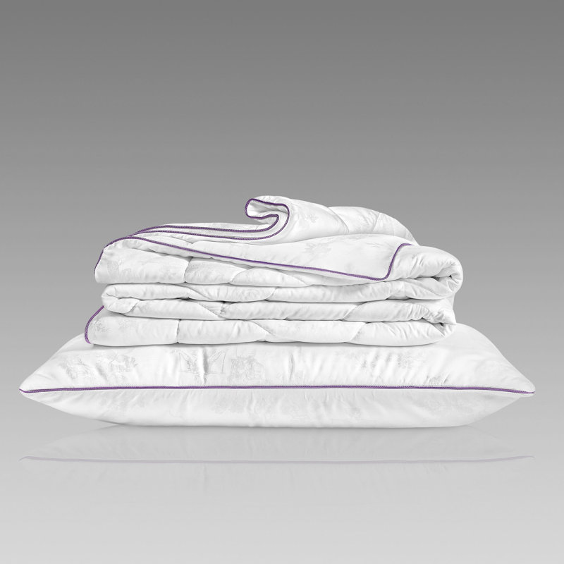 Milk Dreams Microfiber All Season Down Alternative Comforter, Full