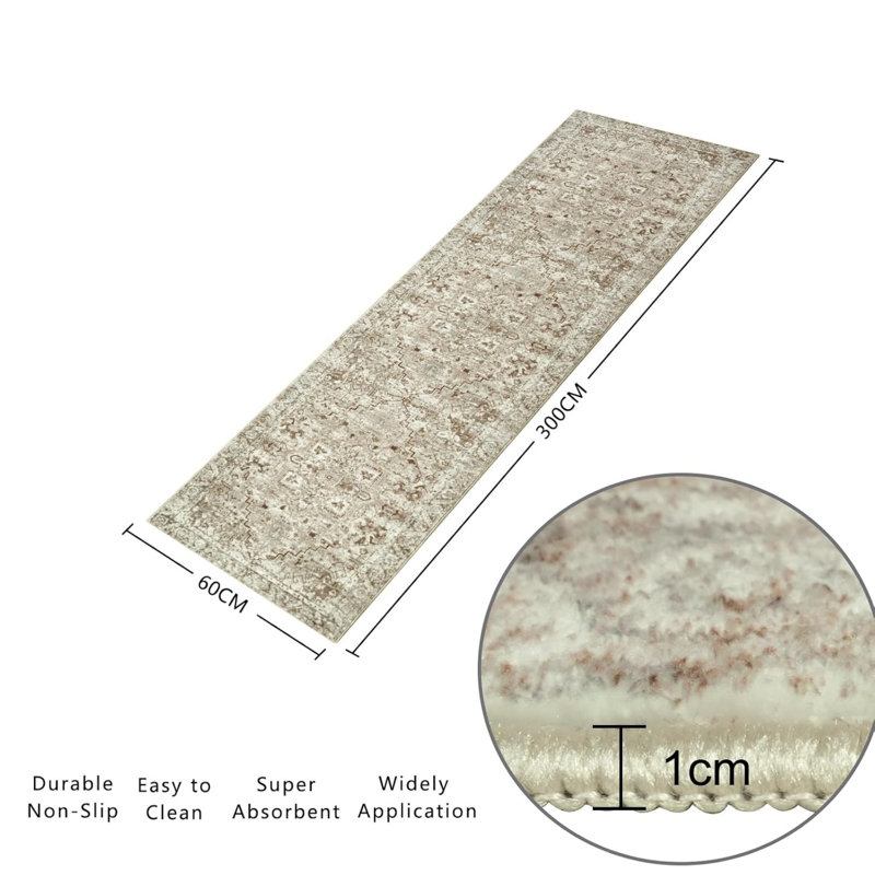 Area Rug, Beige, Faux Fur