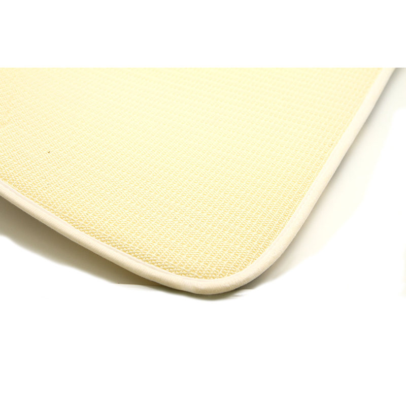 Paradise Blue Microfiber Memory Foam Bath Rug