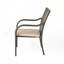 Chaises d'extérieur en osier, 4 pièces