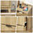 17.7'' Fluted Nightstand With Charging Station-577559813